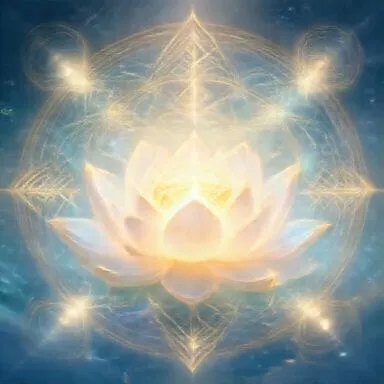 philosophie et spiritualité du magnétisme – fleur de lotus et géométrie sacrée