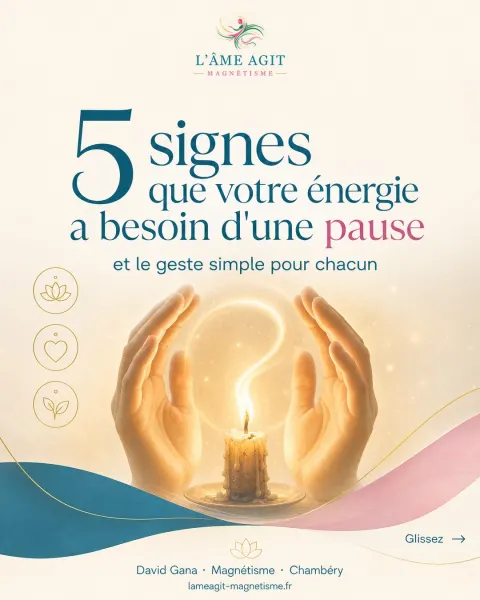 5 signes que votre énergie a besoin d'une pause